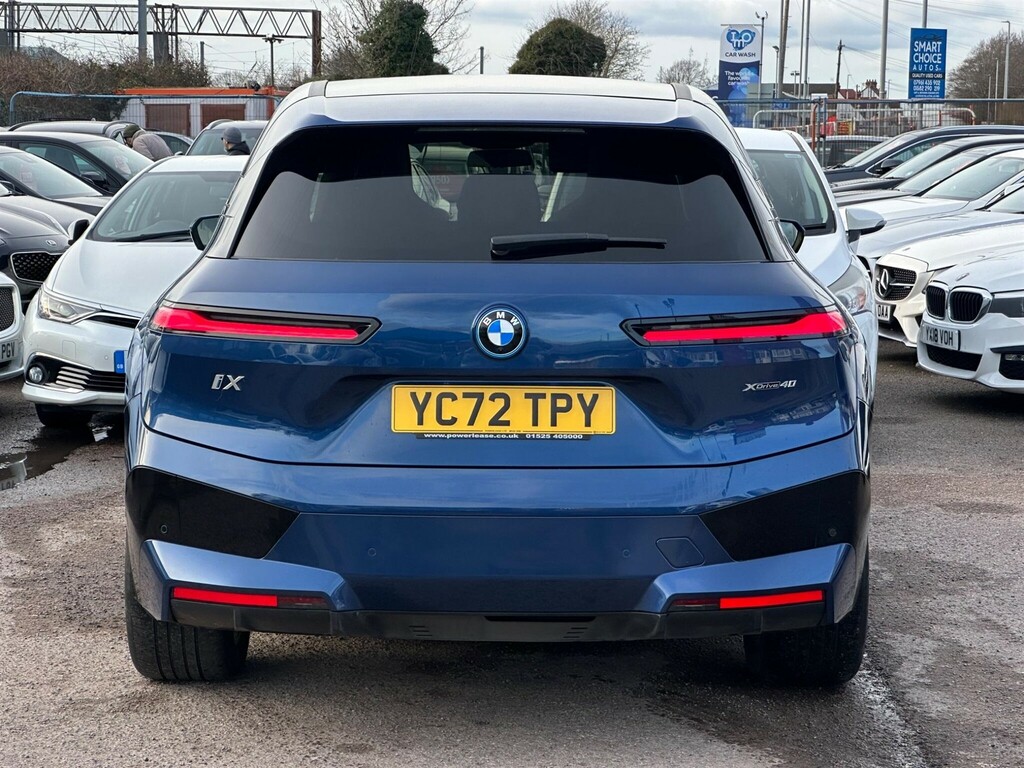 BMW iX 40 76.6Kwh M Sport Edition Suv X YC72TPY Blue #6