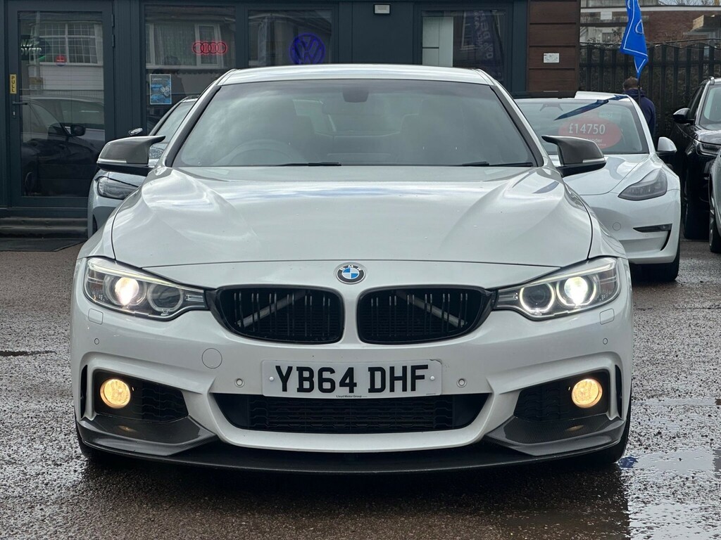 BMW 4 Series 3.0 M Sport Xdrive Euro 6 Ss YB64DHF White #2