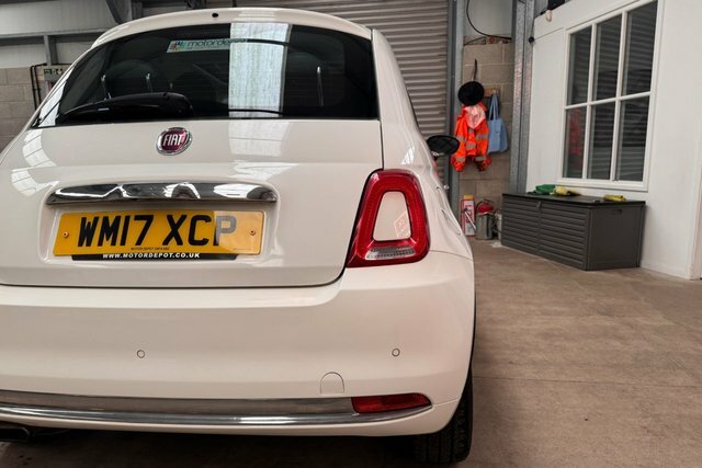 Fiat 500 1.2 Lounge Hatchback Euro 6 S S WM17XCP White #6