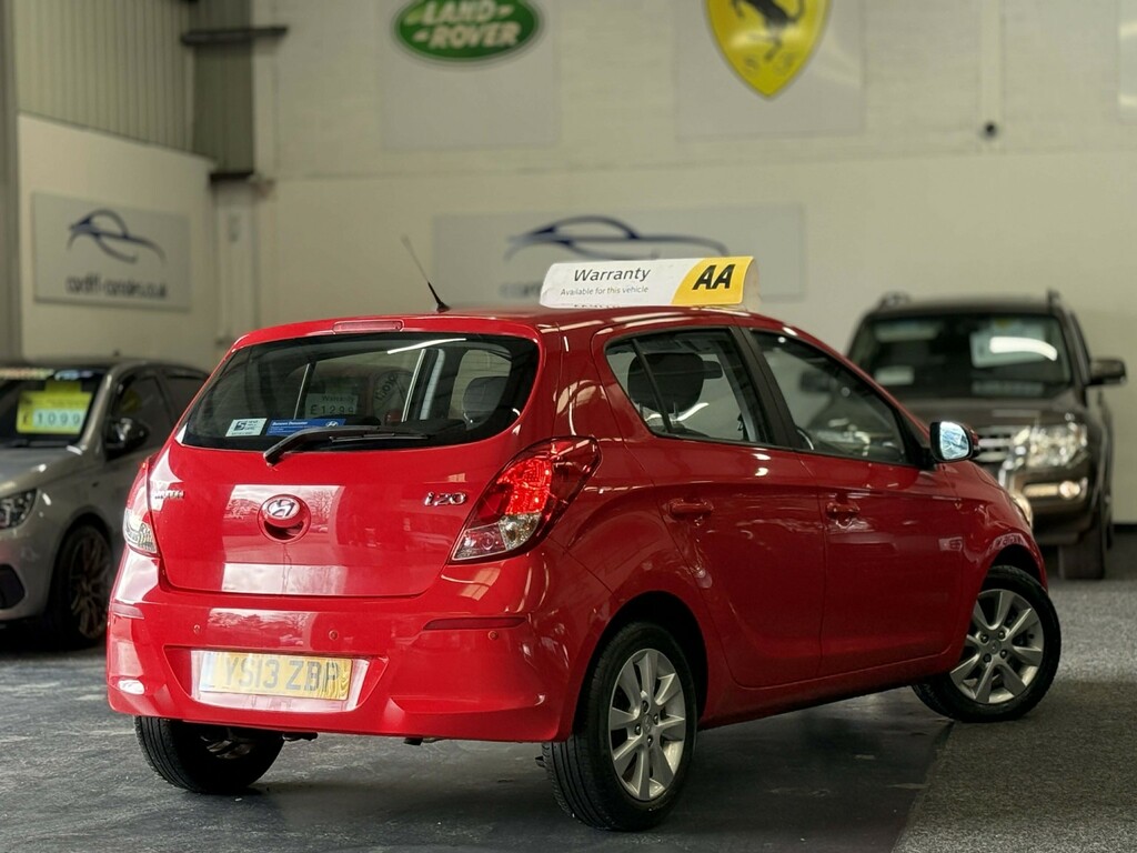 Hyundai I20 Hatchback 1.4 Active 201313 YS13ZBP Red #4