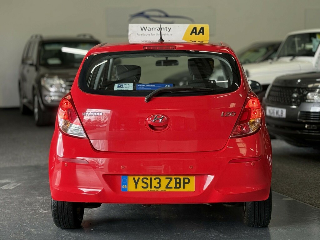Hyundai I20 Hatchback 1.4 Active 201313 YS13ZBP Red #5