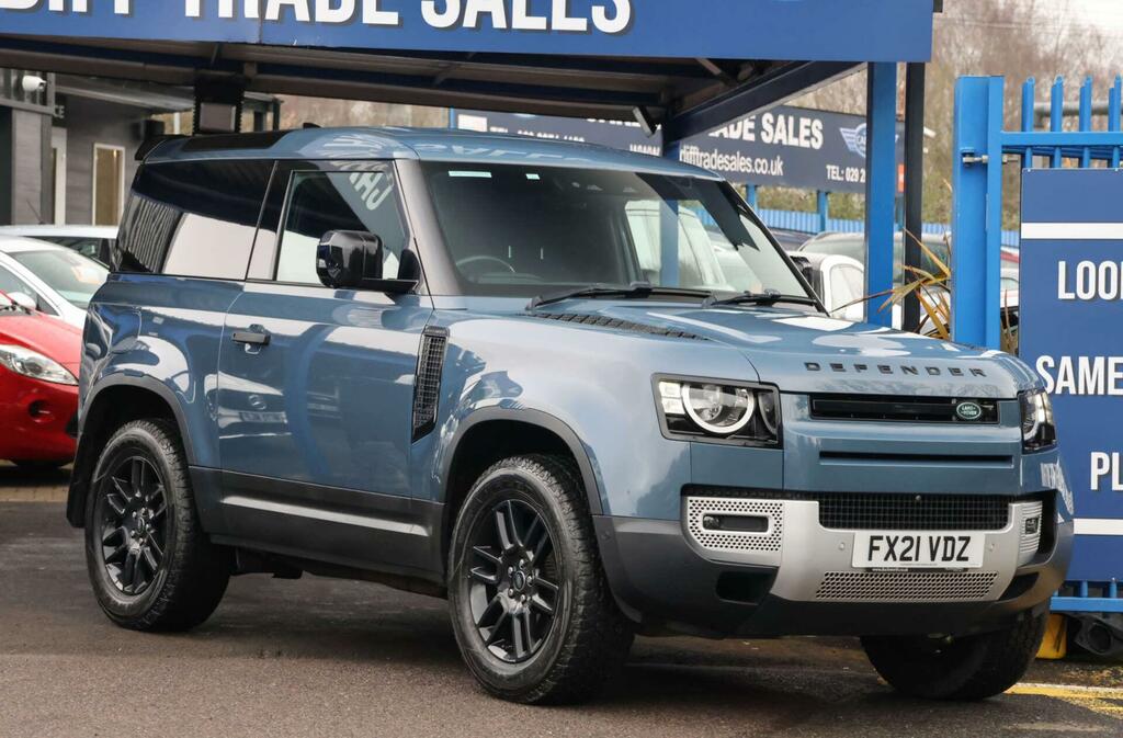 Land Rover Defender 90 3.0 D200 Mhev Hard Top Suv 4Wd Swb Euro 6 S FX21VDZ Blue #2