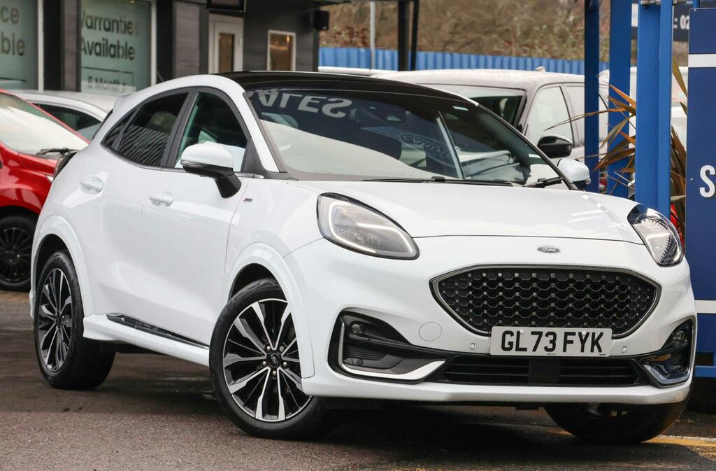 Ford Puma 1.0T Ecoboost Mhev St-line Vignale Euro 6 Ss White