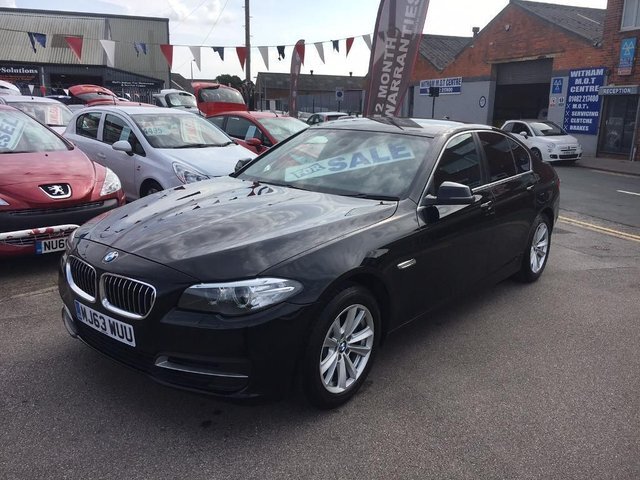 BMW 5 Series Saloon MJ63WUU Black #5