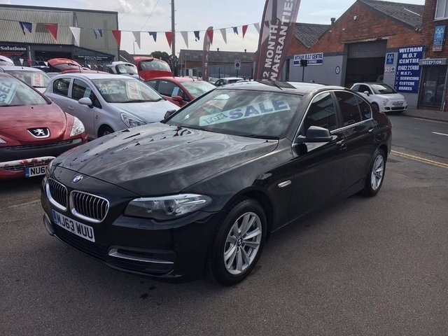 BMW 5 Series Saloon Black