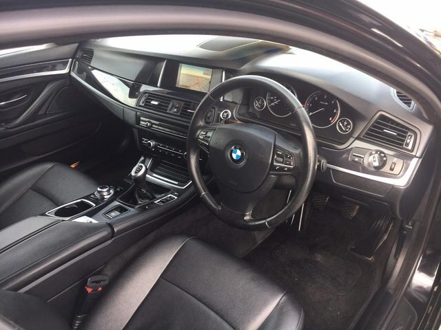 BMW 5 Series Saloon MJ63WUU Black #6