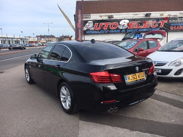 BMW 5 Series Saloon MJ63WUU Black #4
