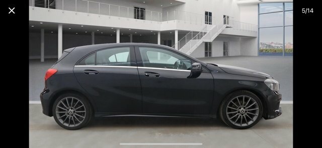 Mercedes-Benz A Class Hatchback DV14UUL Black #5