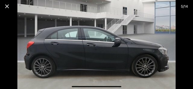 Mercedes-Benz A Class Hatchback DV14UUL Black #6