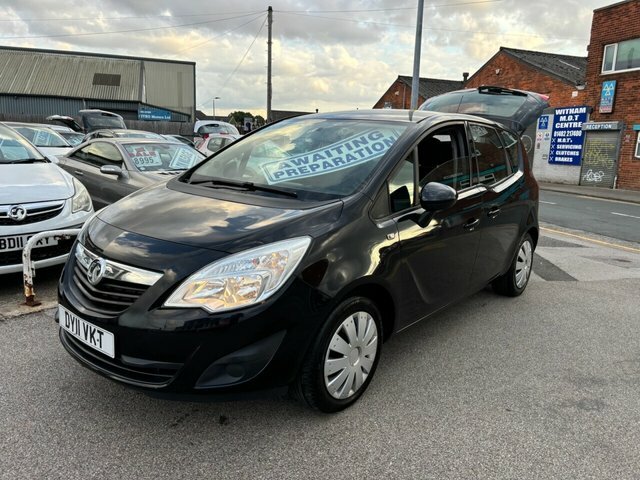 Vauxhall Meriva Mpv DY11VKT Black #4