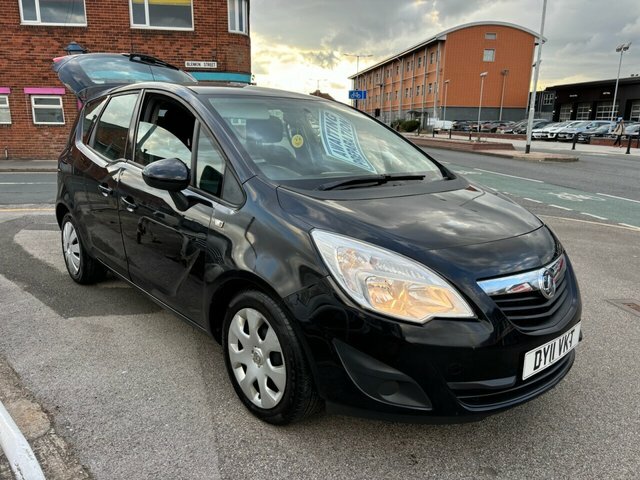 Vauxhall Meriva Mpv DY11VKT Black #2