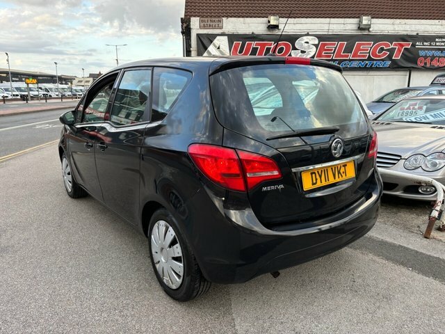 Vauxhall Meriva Mpv DY11VKT Black #6