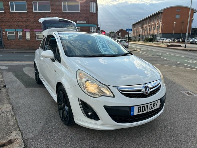 Vauxhall Corsa Hatchback BD11GXY White #3