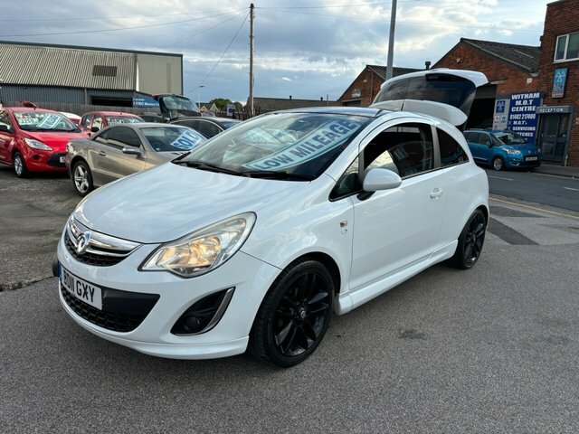 Vauxhall Corsa Hatchback BD11GXY White #2
