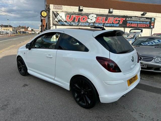 Vauxhall Corsa Hatchback BD11GXY White #6