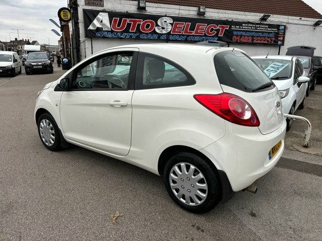 Ford KA Hatchback AK12ZHH White #6