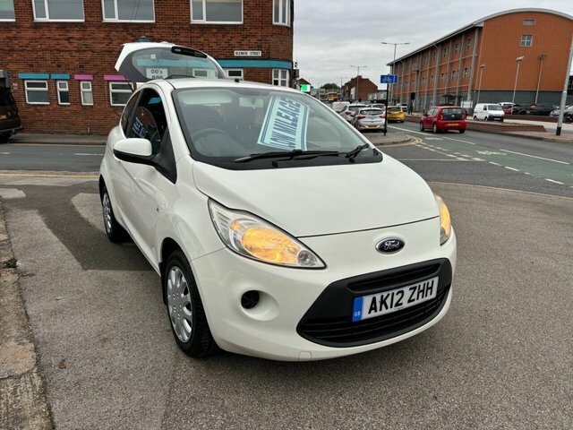 Ford KA Hatchback AK12ZHH White #3