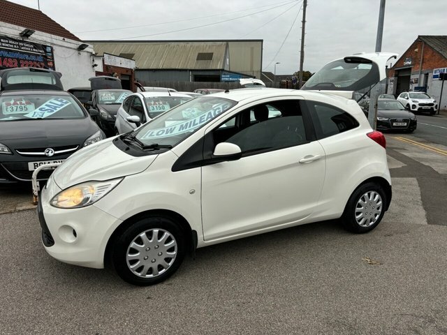 Ford KA Hatchback AK12ZHH White #5