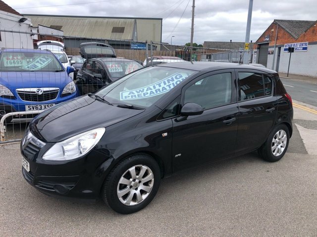 Vauxhall Corsa Hatchback NL58EFR Black #3