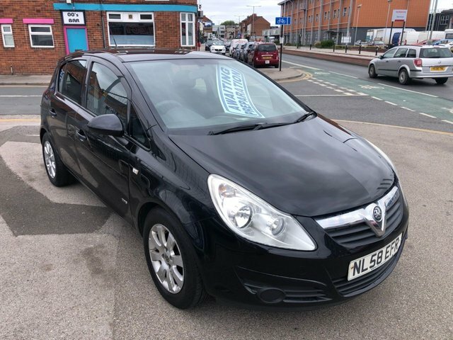 Vauxhall Corsa Hatchback NL58EFR Black #2