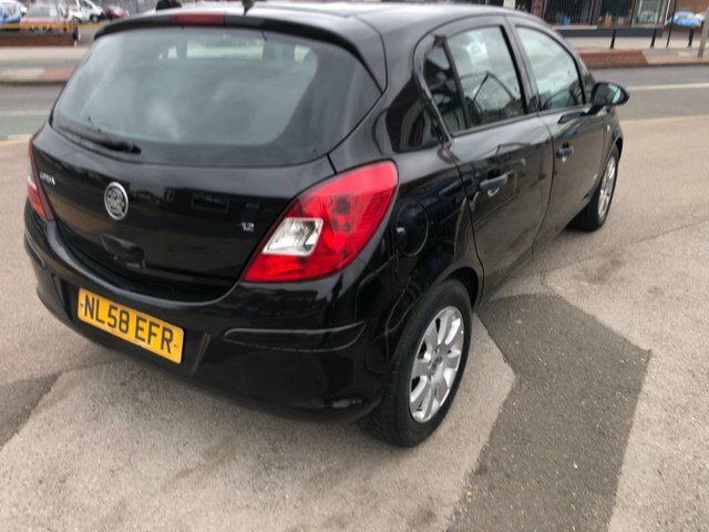 Vauxhall Corsa Hatchback NL58EFR Black #5