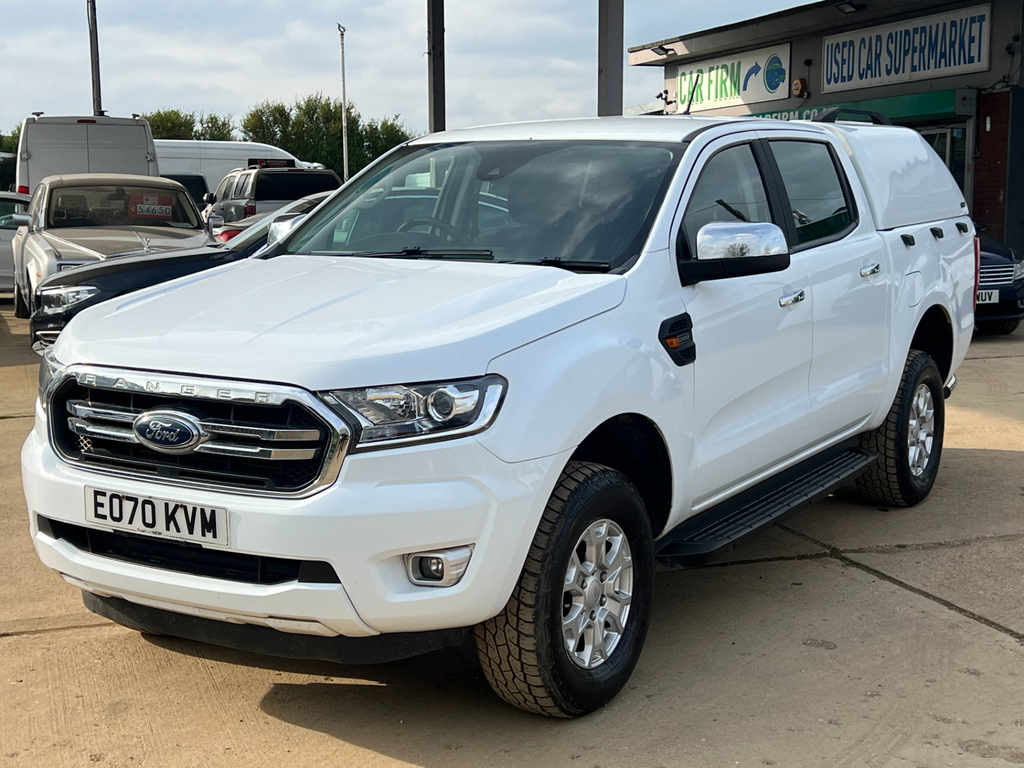 Ford Ranger 2.0 Ecoblue Xlt Pickup Double Cab Manua White
