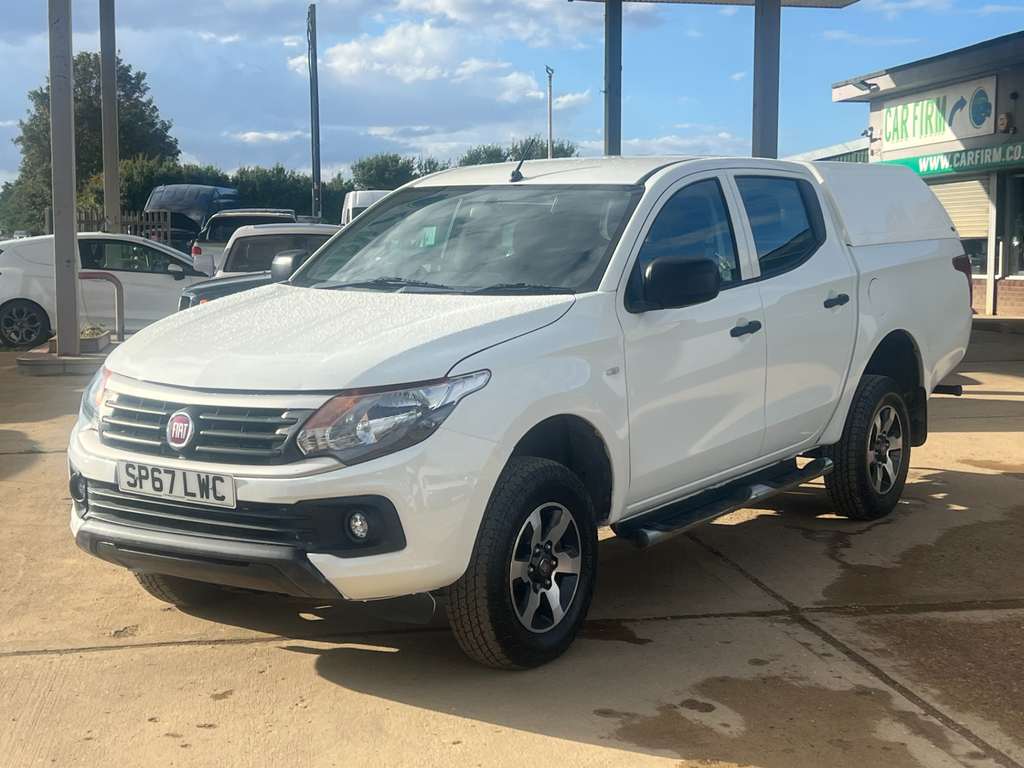 Fiat Fullback 2.4D Sx Pickup Double Cab 4Wd Eu White