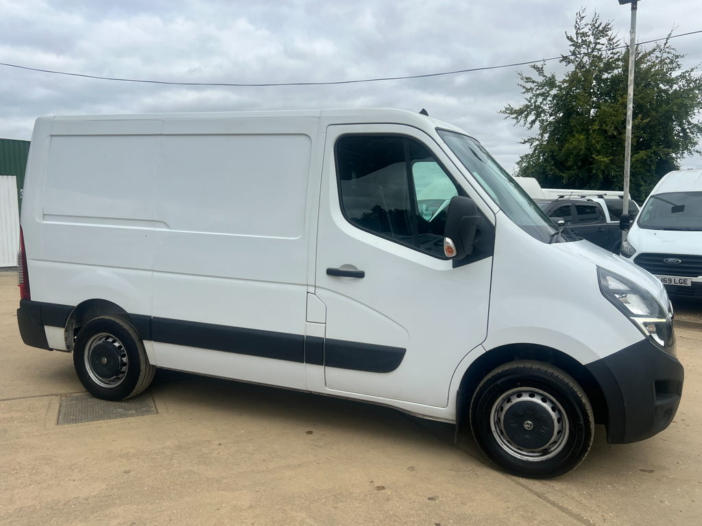 Vauxhall Movano 2.3 Cdti 3500 Biturbo Edition Panel Van KV20ZFF White #2