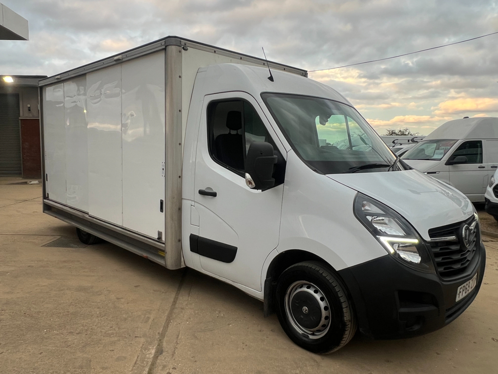 Vauxhall Movano 2.3 Cdti 4500 Biturbo Hdt Box Van Manua FP69ZDW White #2