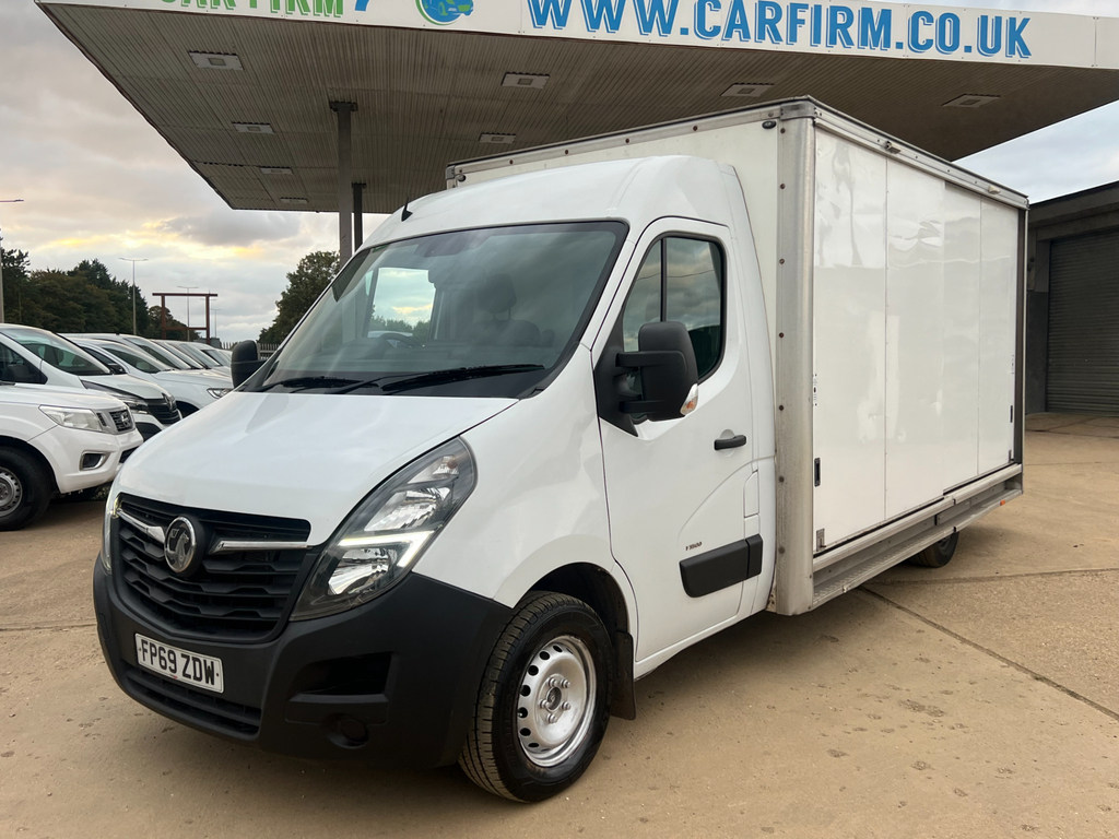 Vauxhall Movano 2.3 Cdti 4500 Biturbo Hdt Box Van Manua FP69ZDW White #6