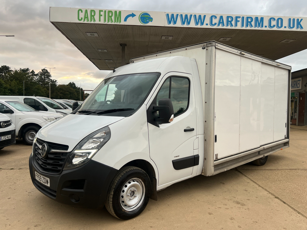 Vauxhall Movano 2.3 Cdti 4500 Biturbo Hdt Box Van Manua White