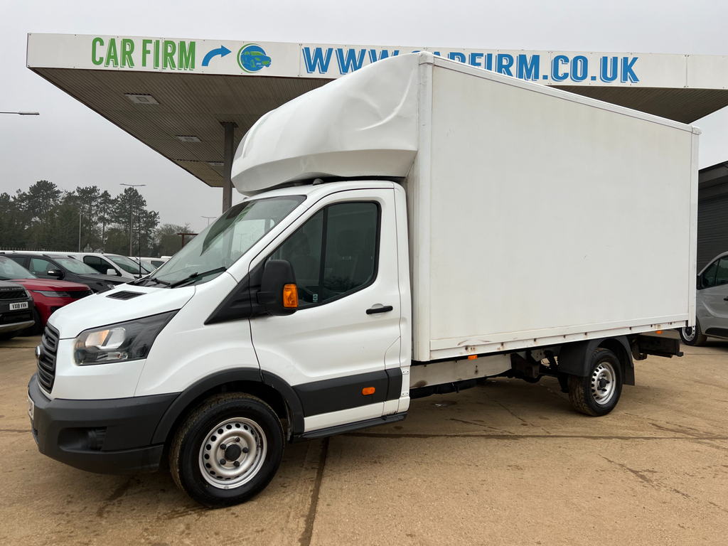 Ford Transit Custom 2.0 350 Ecoblue Luton Fwd L3 Eur White