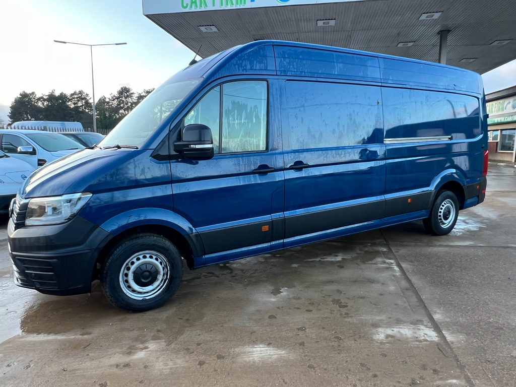 Volkswagen Crafter 2.0 Tdi Cr35 Trendline Panel Van FD70YRA Blue #5