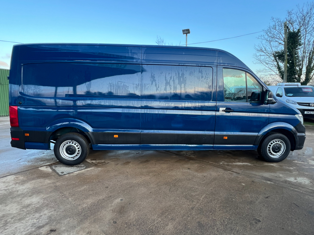 Volkswagen Crafter 2.0 Tdi Cr35 Trendline Panel Van FD70YRA Blue #2