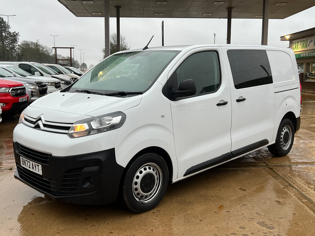 Citroen Dispatch 2.0 Bluehdi 1200 Enterprise Pro M Crew Van Double White