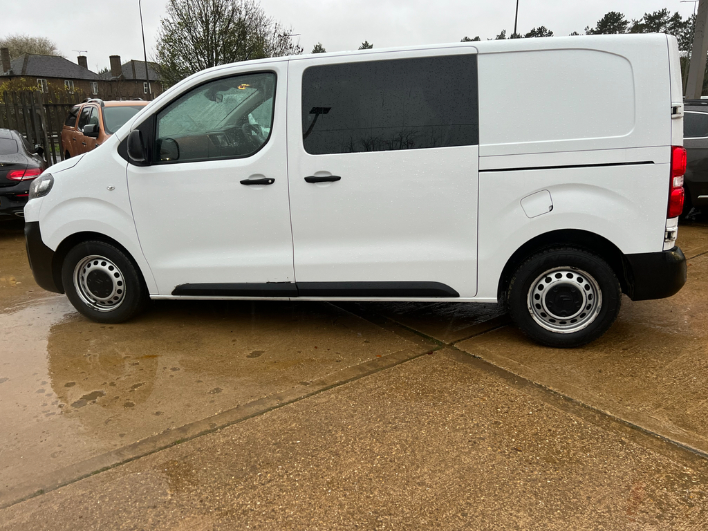 Citroen Dispatch 2.0 Bluehdi 1200 Enterprise Pro M Crew Van Double BN72AYT White #5