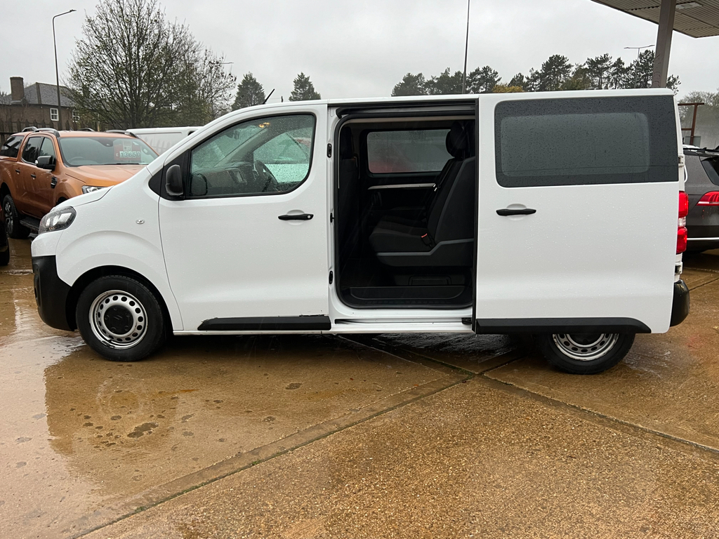 Citroen Dispatch 2.0 Bluehdi 1200 Enterprise Pro M Crew Van Double BN72AYT White #4