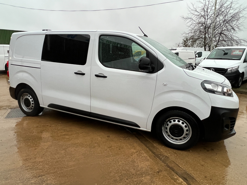 Citroen Dispatch 2.0 Bluehdi 1200 Enterprise Pro M Crew Van Double BN72AYT White #2