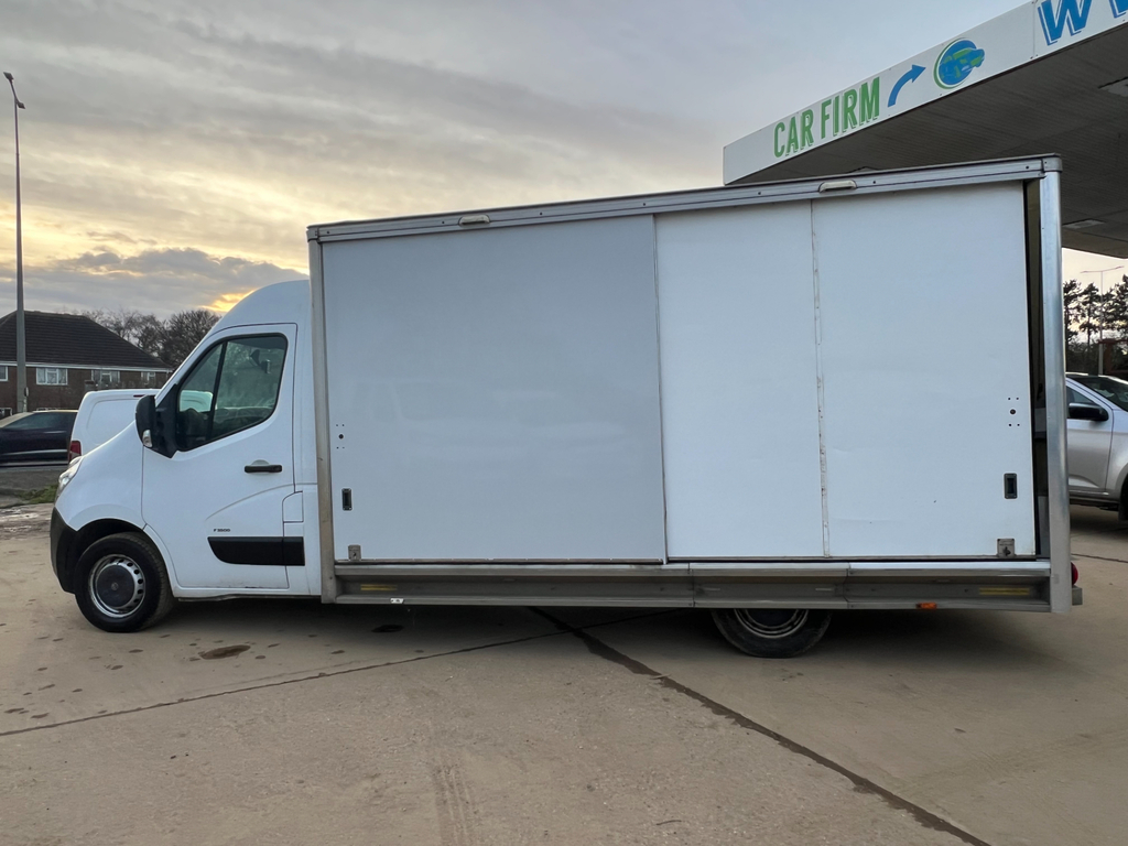 Vauxhall Movano 2.3 Cdti 3500 Biturbo Platform Cab Manu FE69GDU White #5