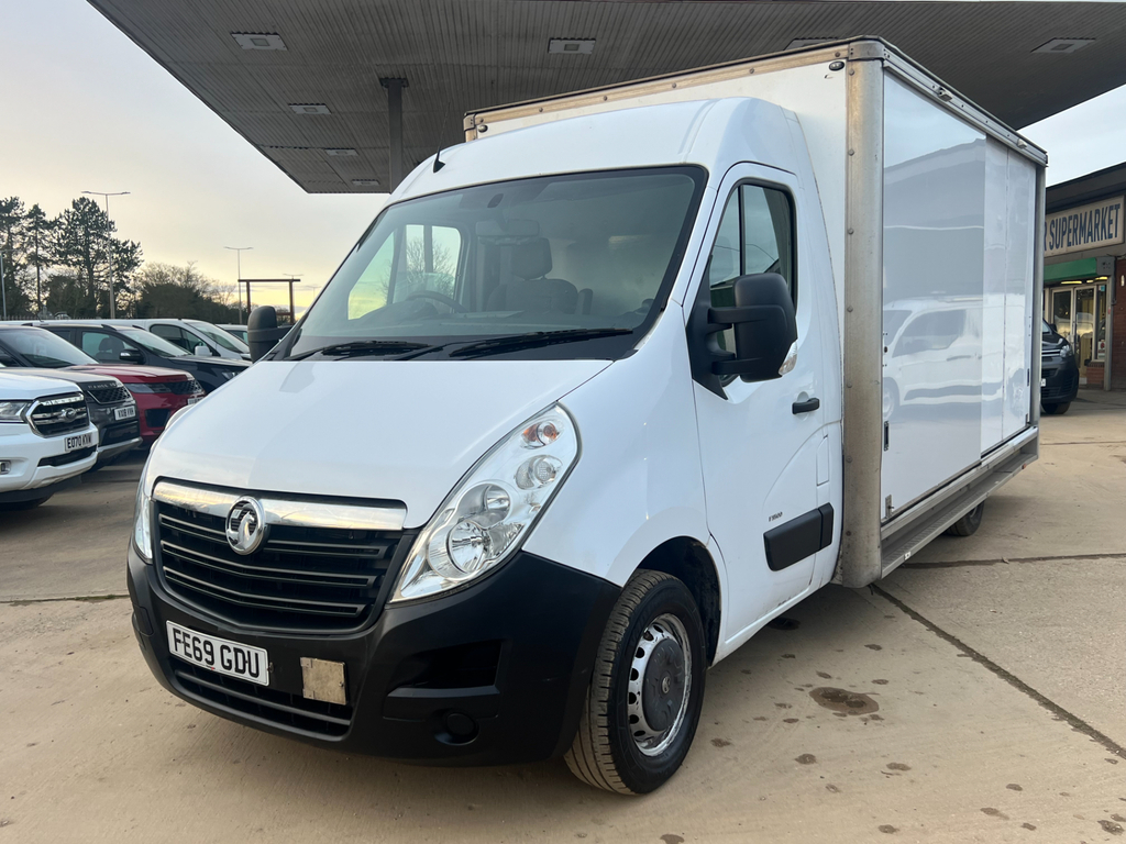 Vauxhall Movano 2.3 Cdti 3500 Biturbo Platform Cab Manu White