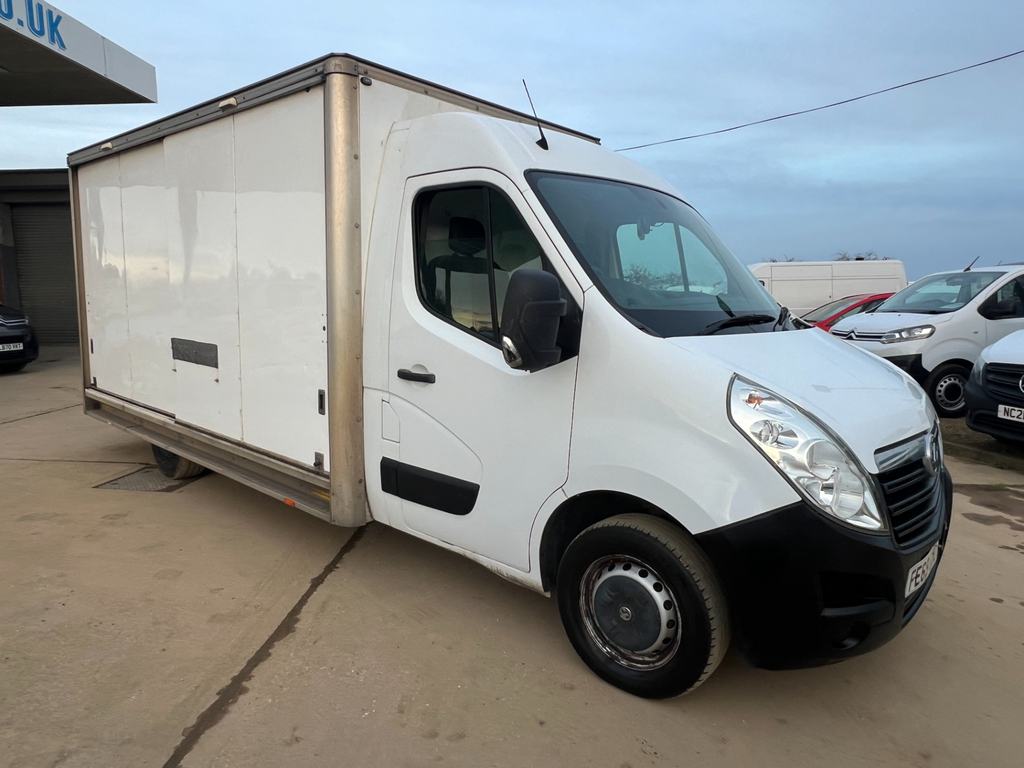 Vauxhall Movano 2.3 Cdti 3500 Biturbo Platform Cab Manu FE69GDU White #2