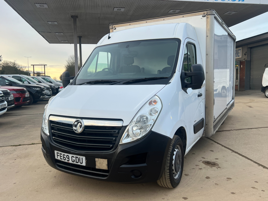 Vauxhall Movano 2.3 Cdti 3500 Biturbo Platform Cab Manu FE69GDU White #6