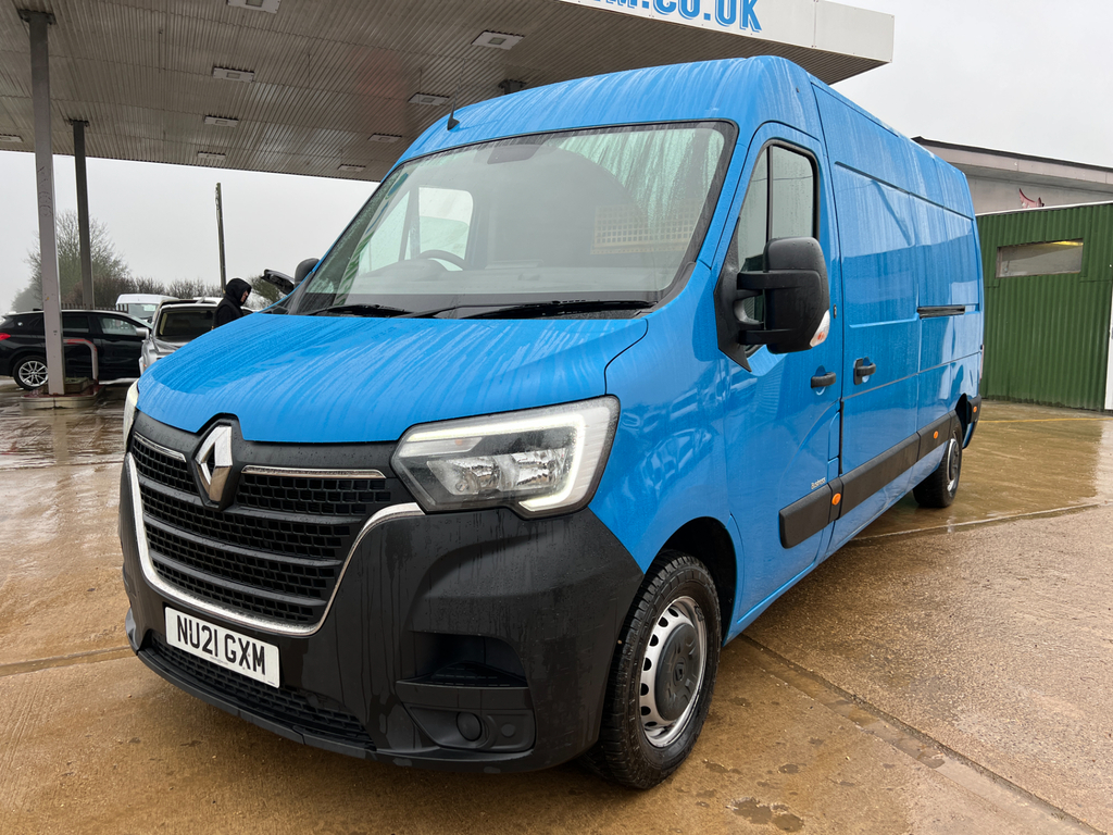 Renault Master 2.3 Dci Energy 35 Business Panel Van Ma NU21GXM Blue #6