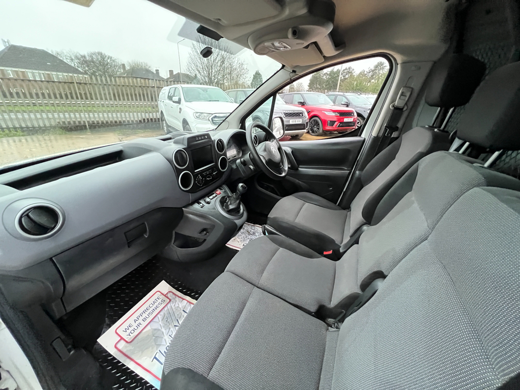 Citroen Berlingo 1.6 Bluehdi 850 Enterprise Panel Van Ma PJ18BXF White #4