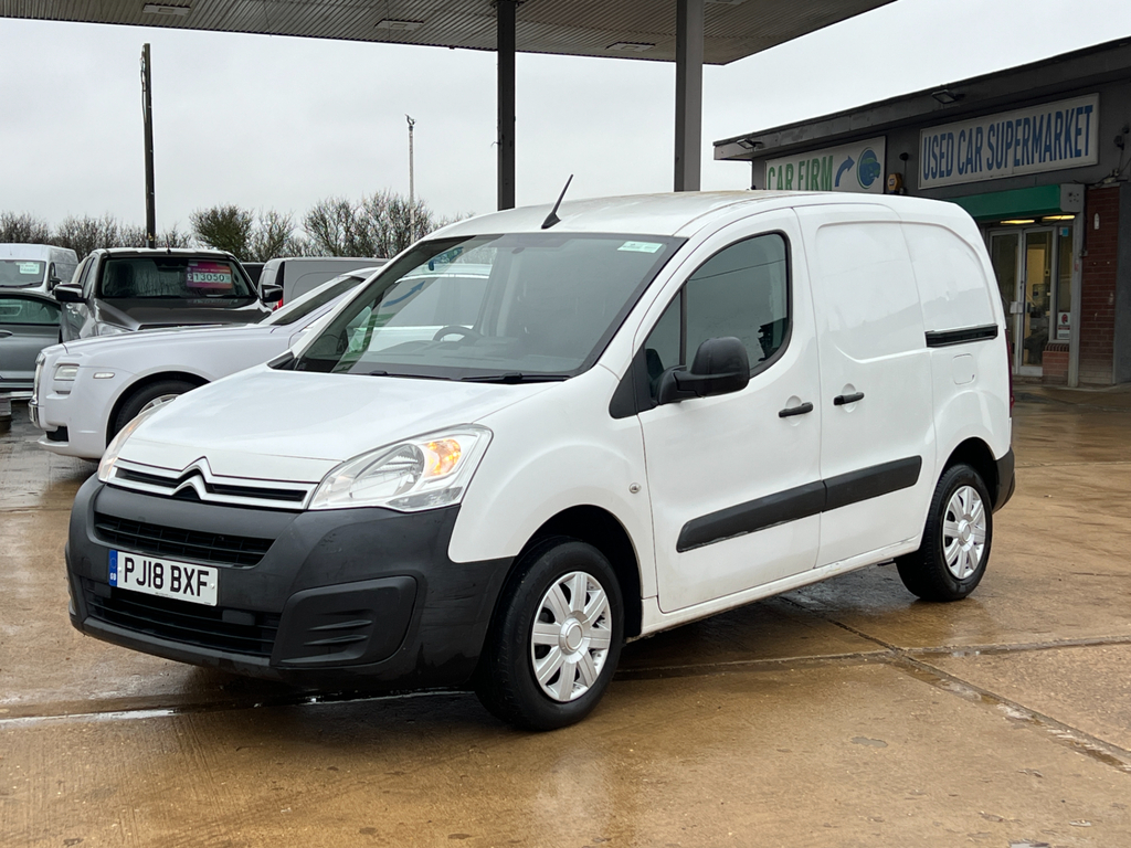 Citroen Berlingo 1.6 Bluehdi 850 Enterprise Panel Van Ma PJ18BXF White #6