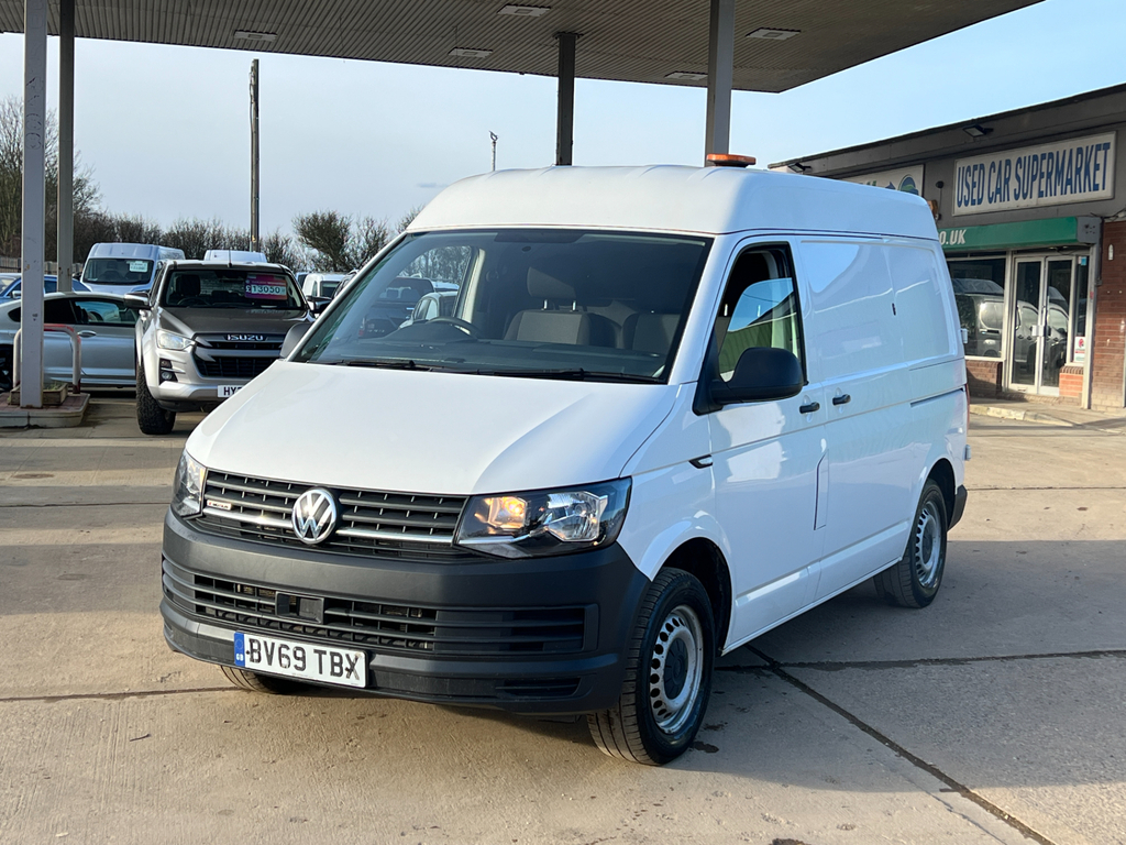 Volkswagen Transporter 2.0 Tdi T32 Startline Panel Van BV69TBX White #6
