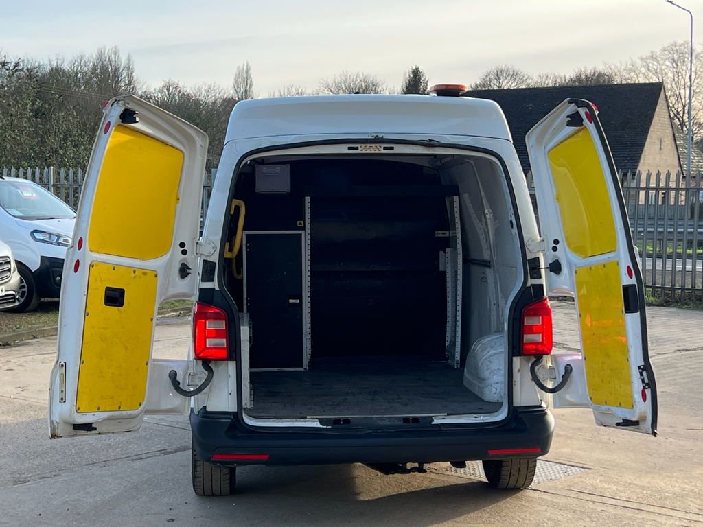 Volkswagen Transporter 2.0 Tdi T32 Startline Panel Van BV69TBX White #4