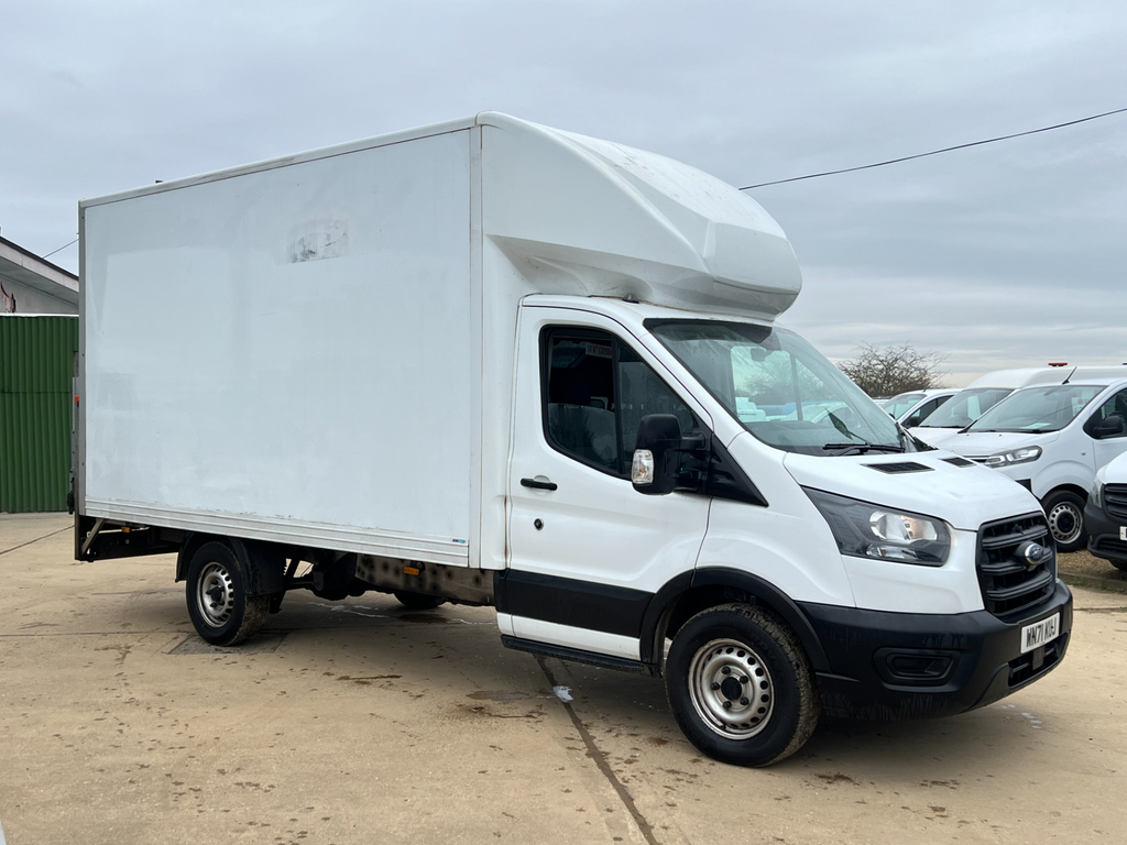 Ford Transit Custom 2.0 350 Ecoblue Hdt Leader Luton R WN71KUJ White #2