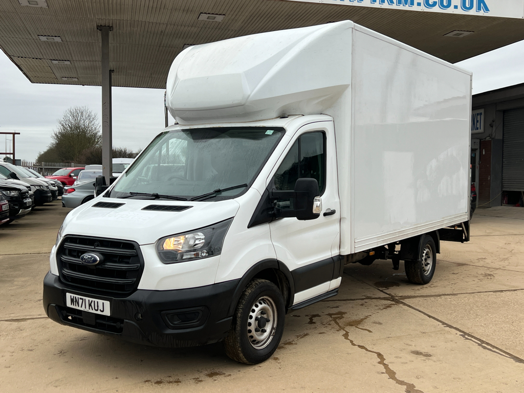 Ford Transit Custom 2.0 350 Ecoblue Hdt Leader Luton R WN71KUJ White #6