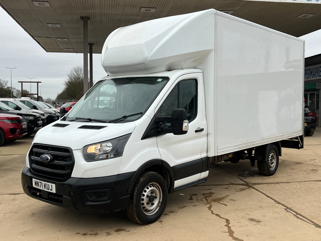Ford Transit Custom 2.0 350 Ecoblue Hdt Leader Luton R White